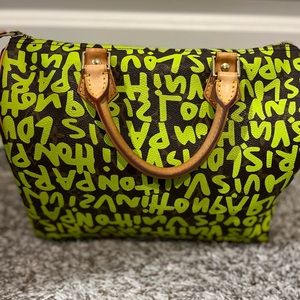 Louis Vuitton Speedy 30! Stephen Sprouse Limited Edition!